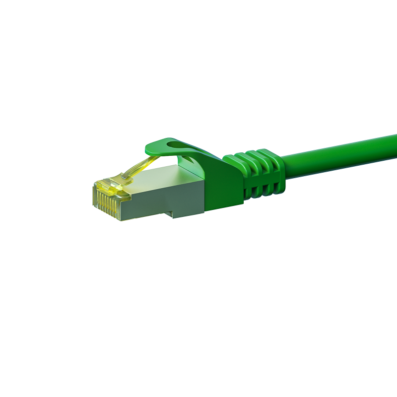 Cat7 S/FTP (PIMF) patchkabel 1m groen